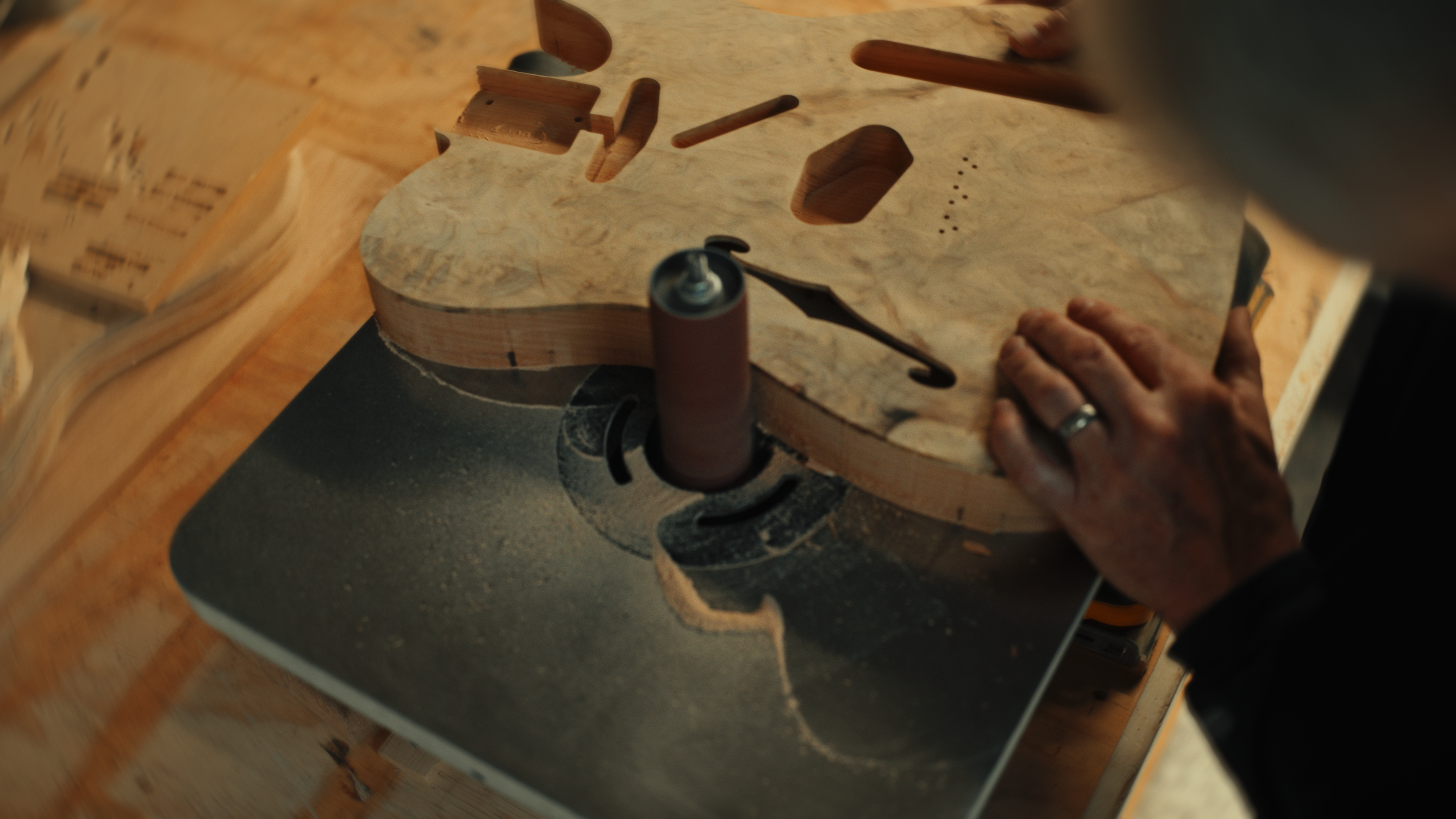 Custom handcrafted guitar 17 by Art Coombs