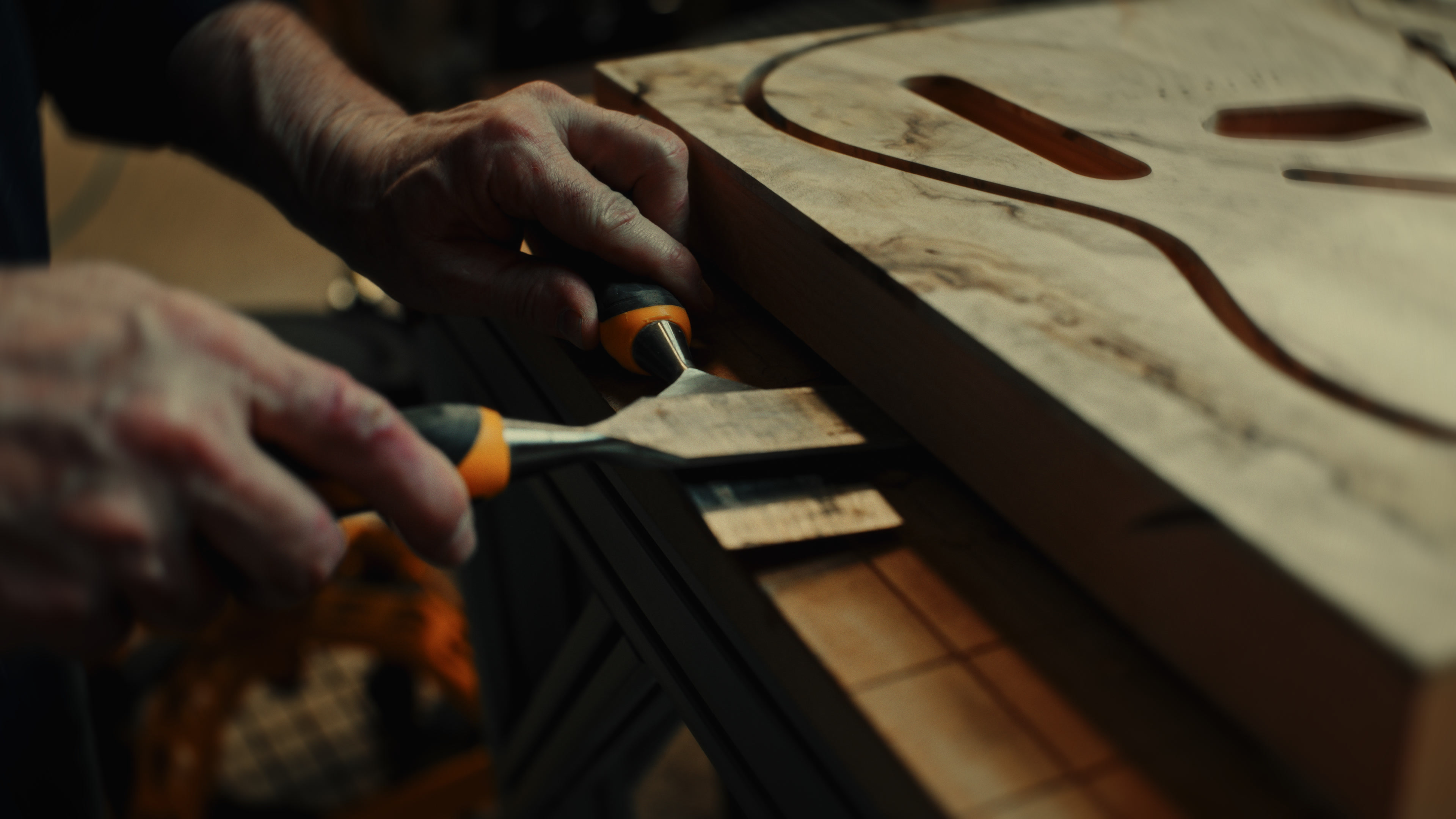 Custom handcrafted guitar 8 by Art Coombs